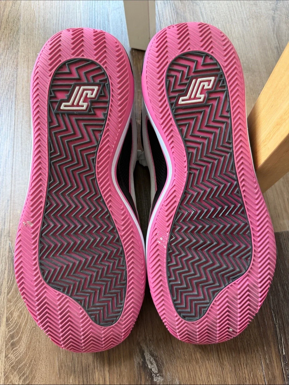 Men’s Jordans- Jayson Tatum - Black and Pink Sneakers